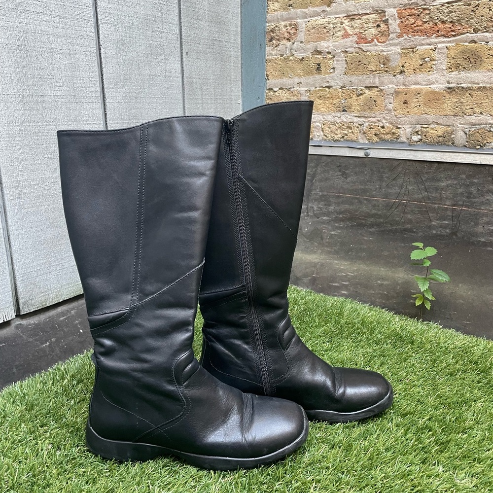 Vagabond Sky Black Tall Boots